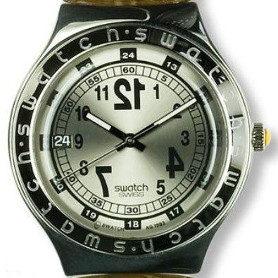 Swatch Watch YGS401GC with Free MTV New Watch at 72% Discount, Just Pay Rs 2149