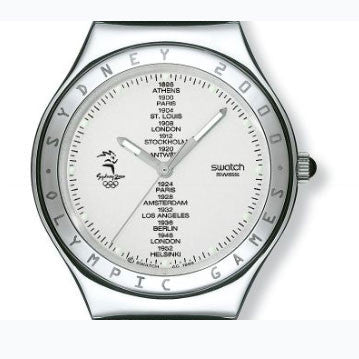 Swatch Watch YGS114GC (Silver Dial) + Free MTV New Watch at 67% Discount in Just Pay Rs 2499