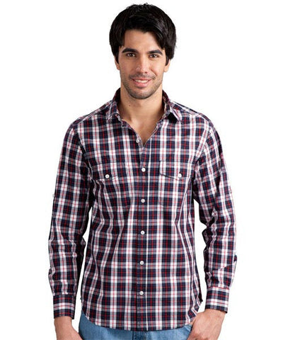 Yepme Black & White Checks Shirt