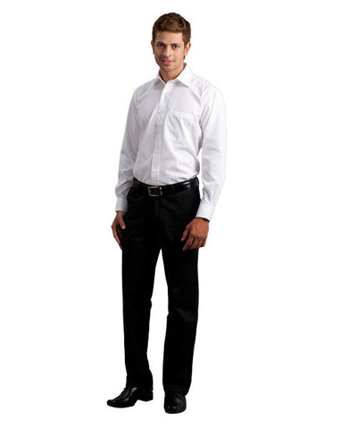 Yepme White Formal Shirt with Black Trouser & Formal Shoes