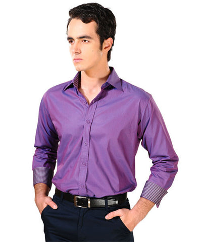 Yepme  Purple Blue Party Wear Shirt