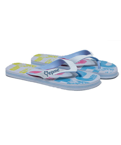 Yepme Graphic Printed White Designer Flip-Flop