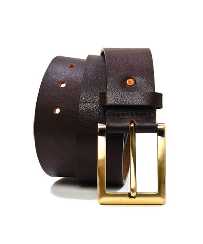 Yepme Casual Leather Dark Brown Belt