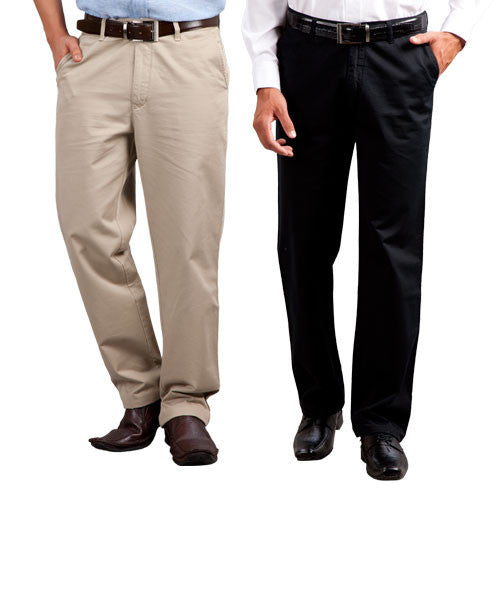 fcityin  Mancrew Men Formal Trouser Pack Of 3 Formal Pants For Men Black